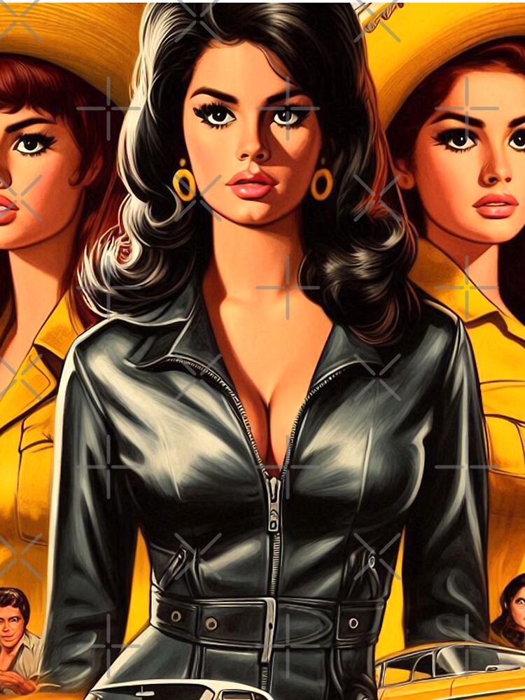 Retro Leather Woman by PulpVintage