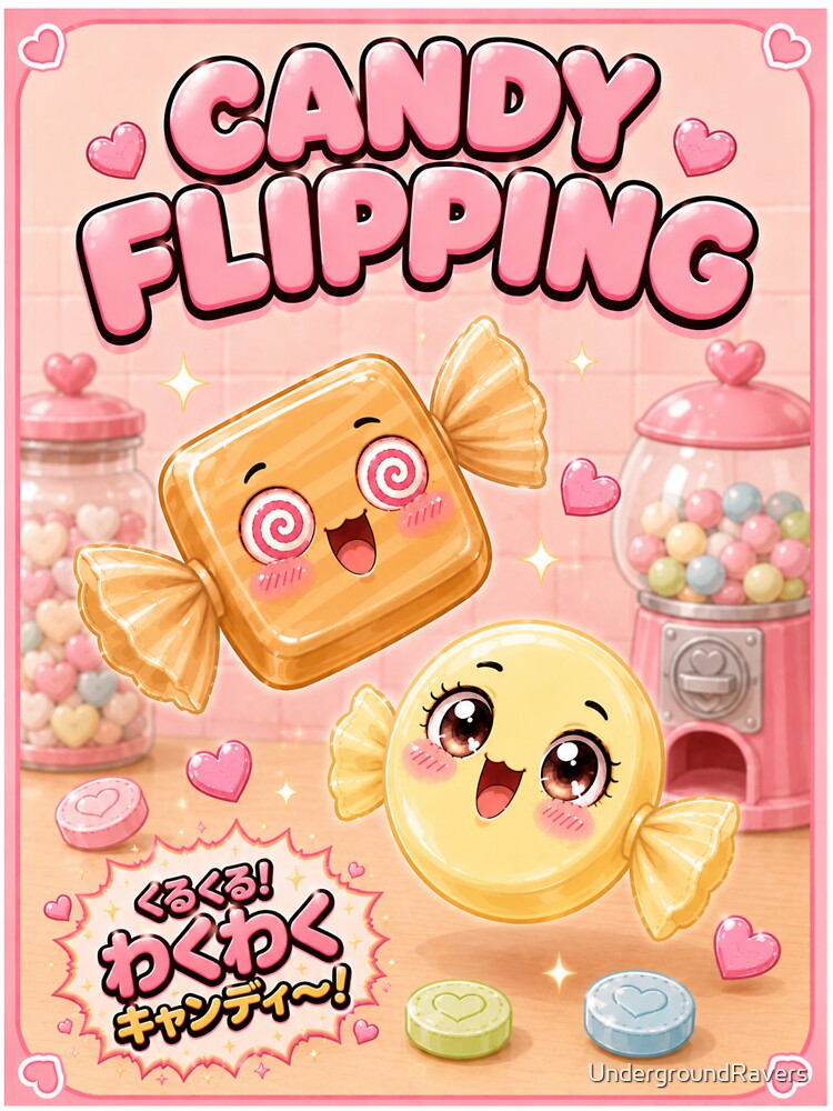 Candy Flipping – Kawaii Psychedelic Candy by UndergroundRavers