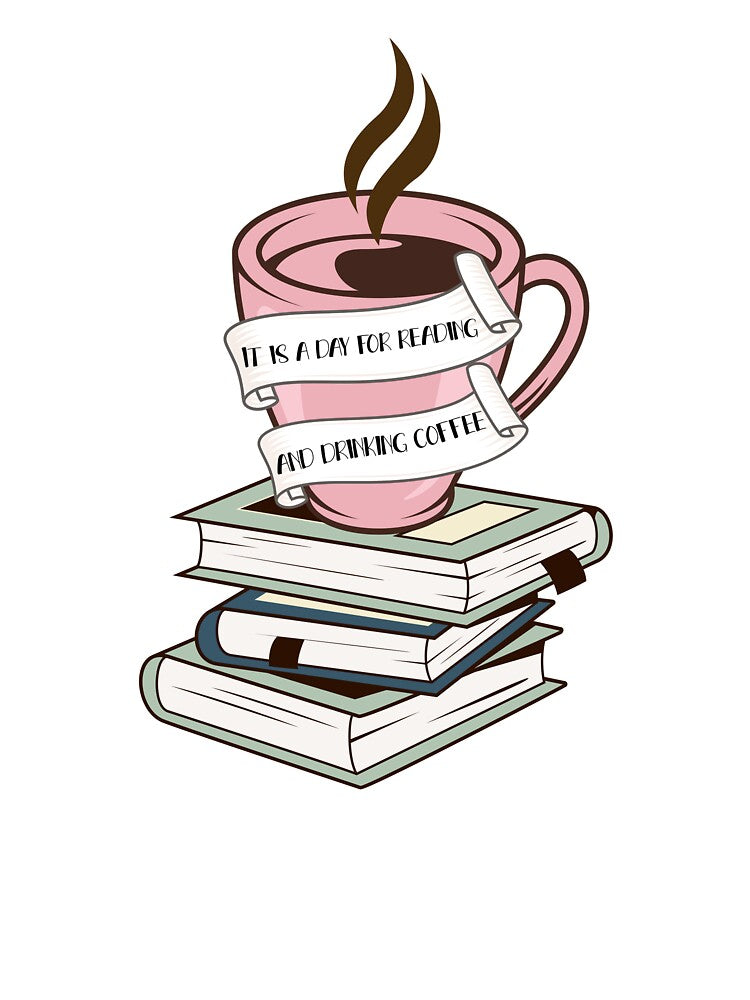 Day for reading and drinking coffee by IvyLoveArt