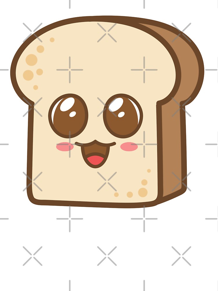 Kawaii Bread Slice by Raymi03