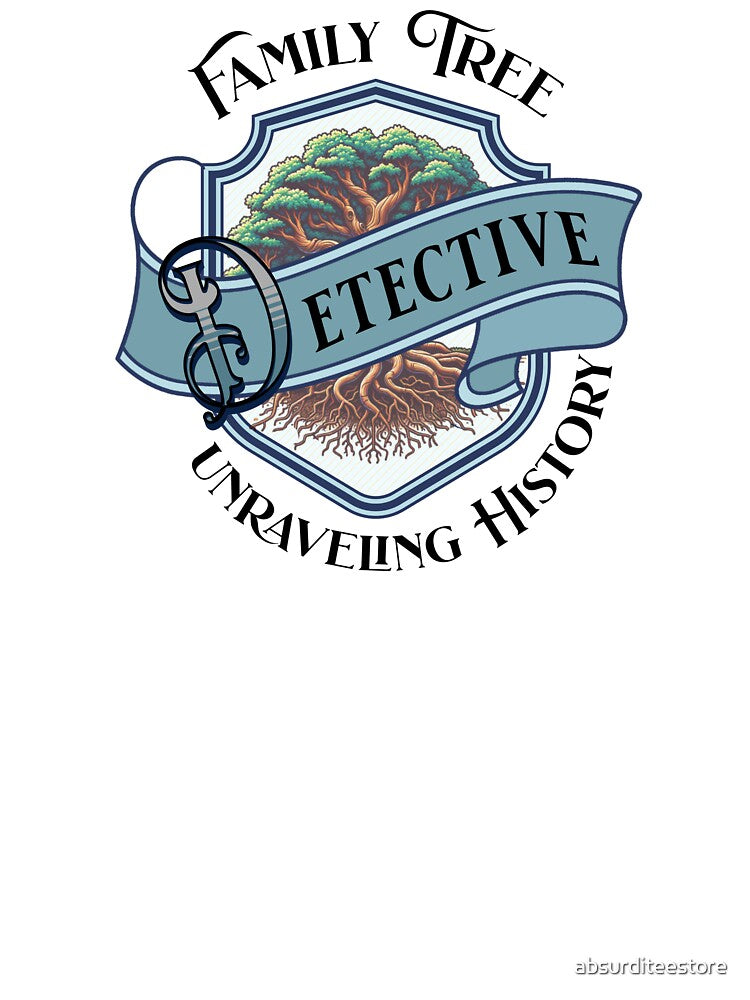 Family Tree Detective Unraveling History by absurditeestore