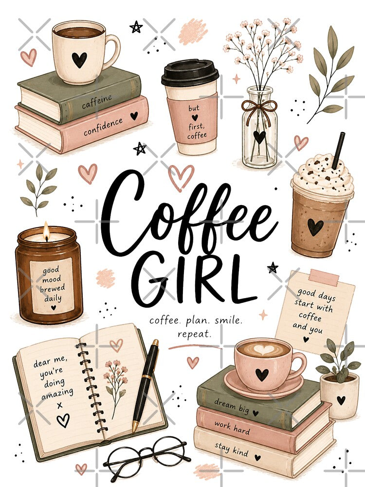 Coffee Girl by PamLeeDesign