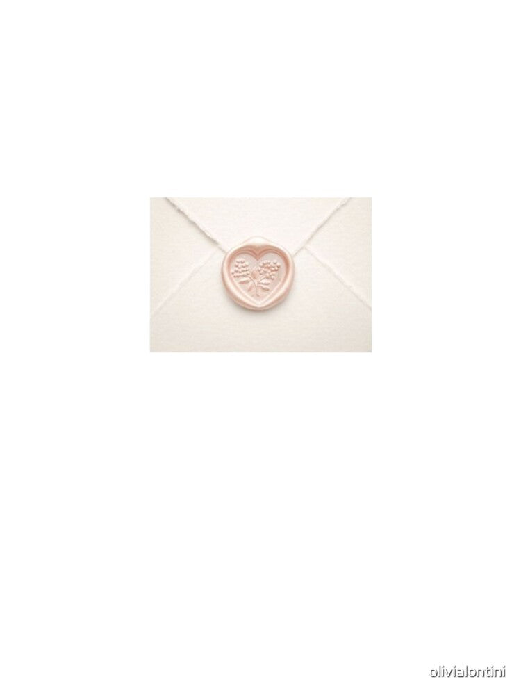 Coquette Aesthetic Pink Heart Letter Sticker by olivialontini