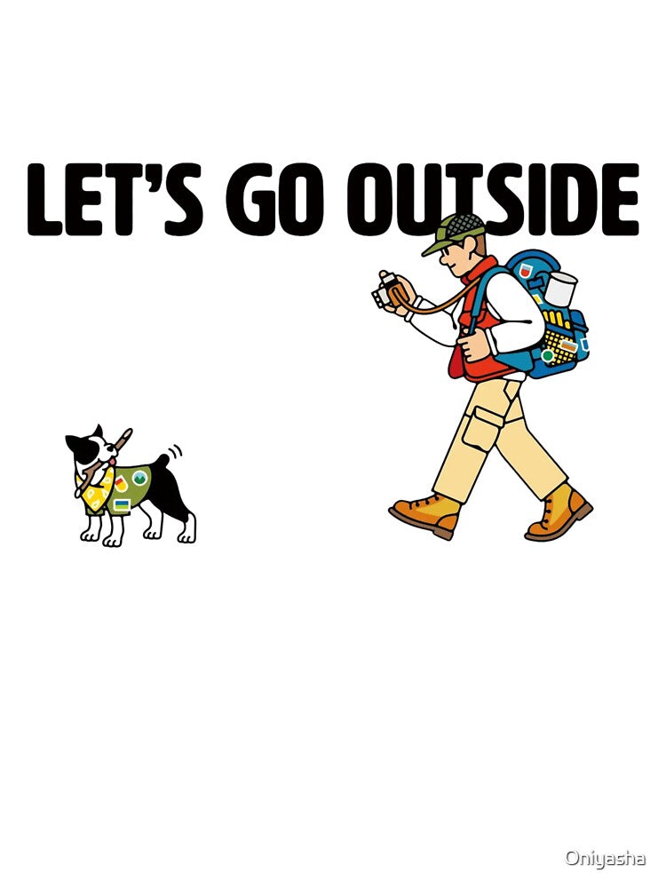 Lets Go Outside Hiking Adventure by Oniyasha
