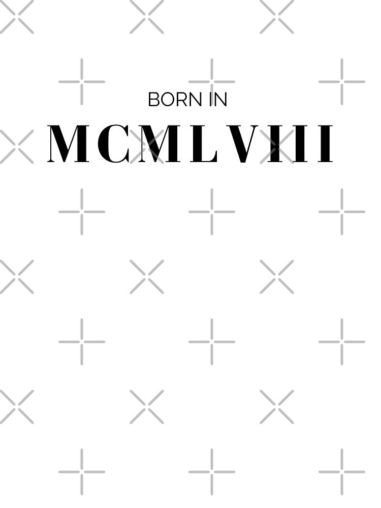 Born in 1958 (black letters) by my-wanderlustjo