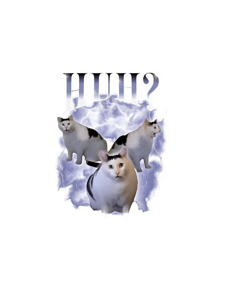 Huh Cat Chonky Ben Meme 90S Bootleg Vintage by jaleelwren1