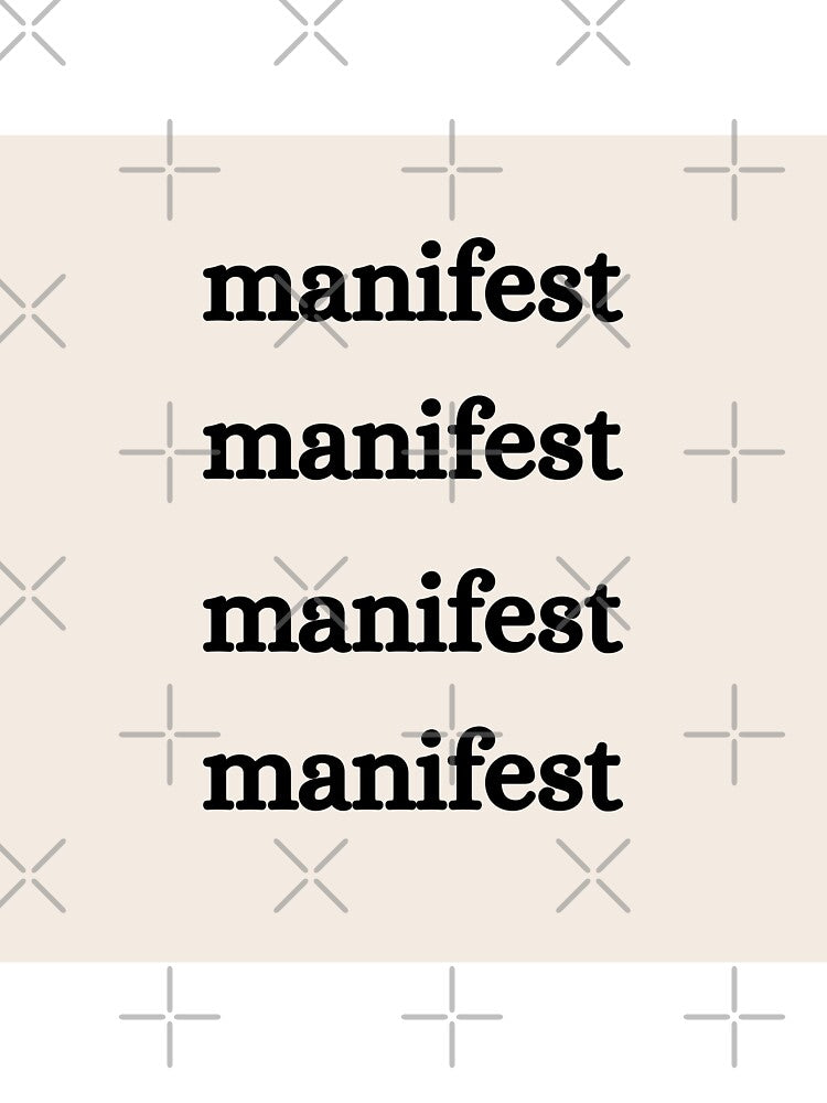 Manifest Artwork sticker tshirts by Guywithnojob