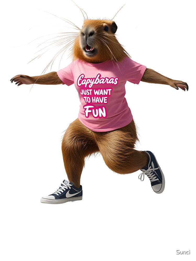 capybara have fun by Sunci