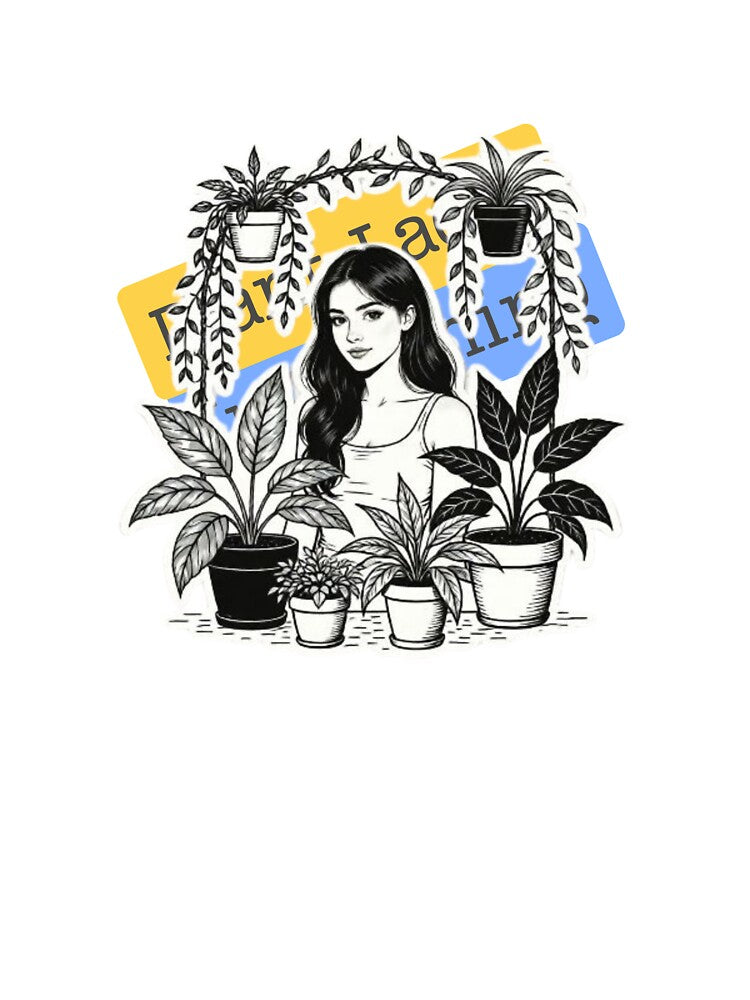 Plant Lady In Training Funny Botanical Quote by SKSSTYLe