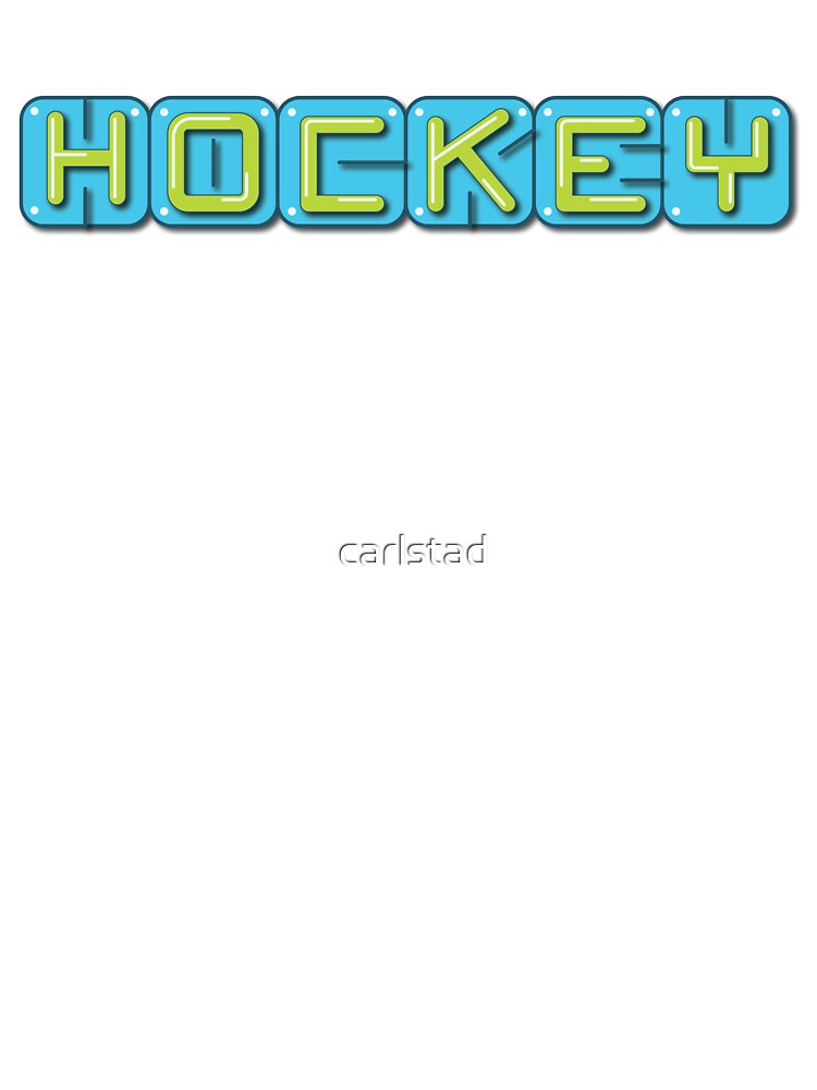 Hockey Letters by Eye on the Blueline