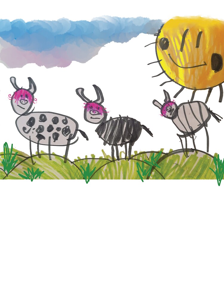 Trixie's Teddy Cows by Saturday Morning City Unisex