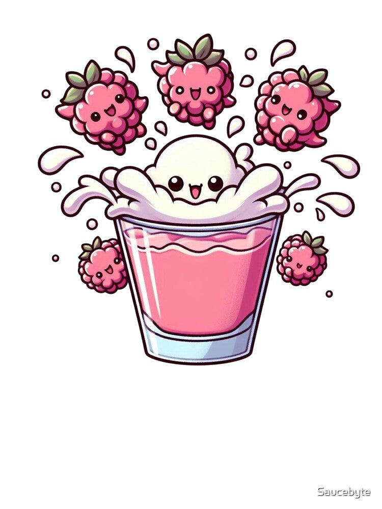 cute raspberry by Saucebyte