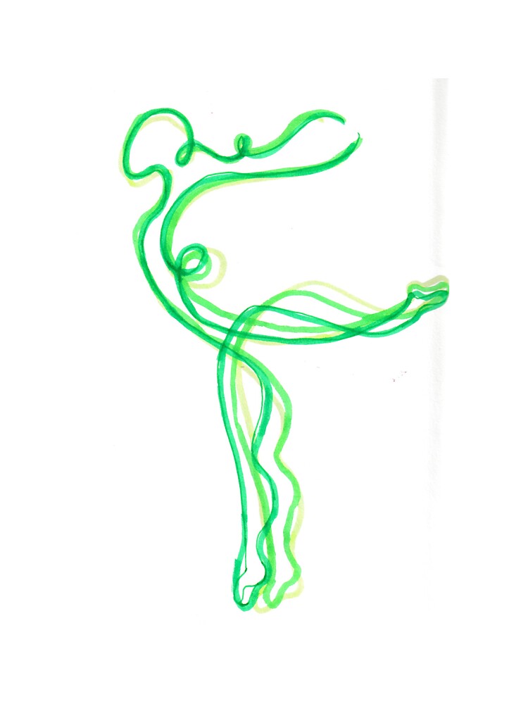 One-line dancer by LoveLiCreation