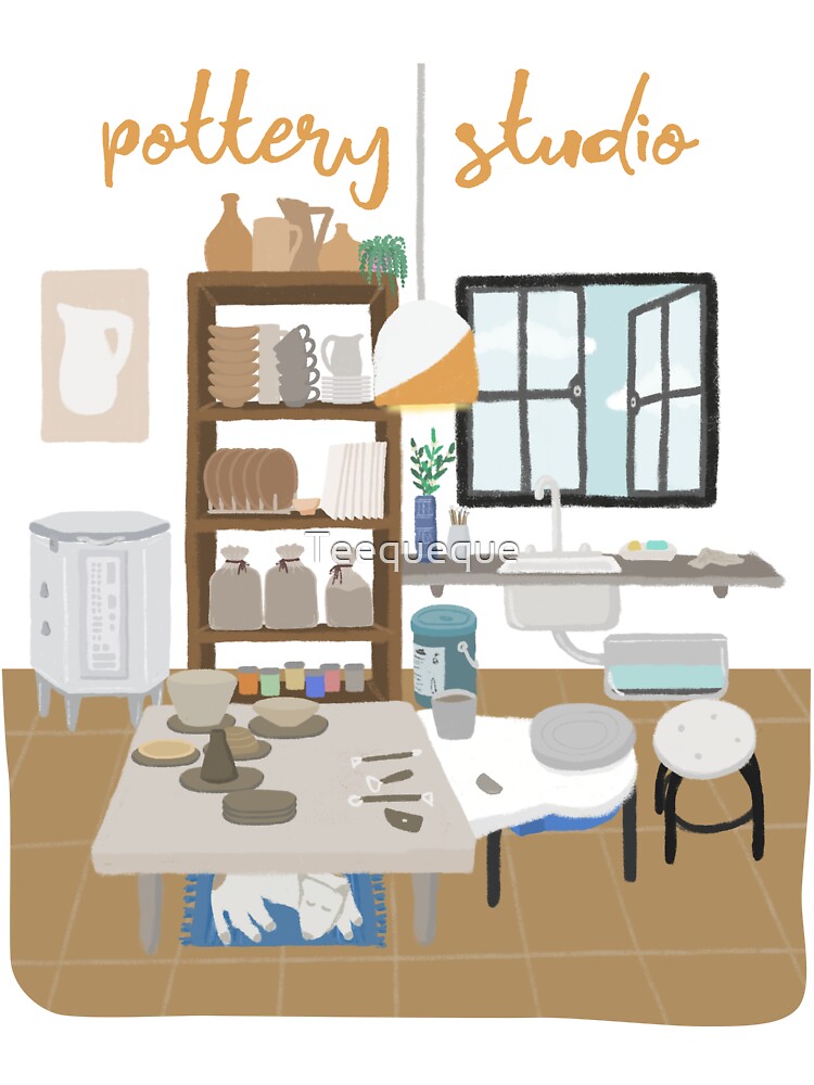 Pottery Studio by Teequeque