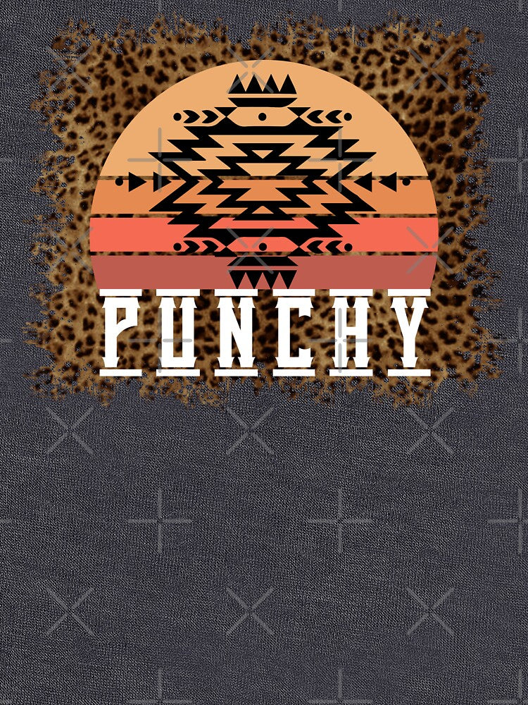 Punchy Leopard Print Aztec Symbol by handsoftime2020