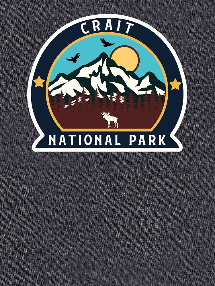 Crait National Park-Vintage by Road-tees