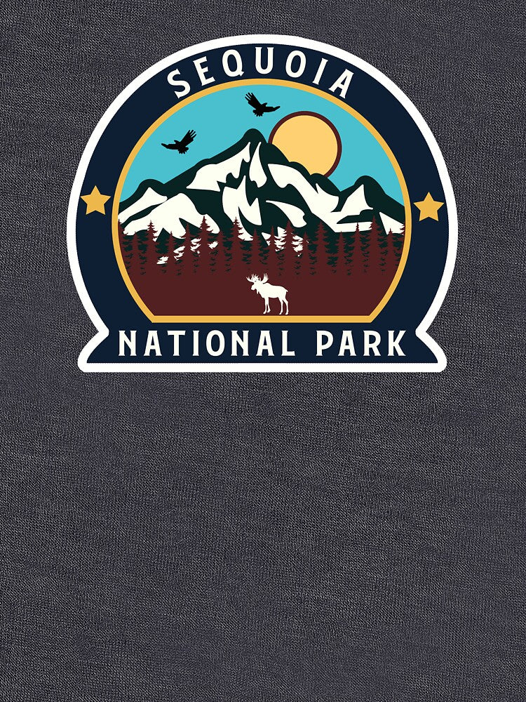 Sequoia National Park-Vintage by Road-tees