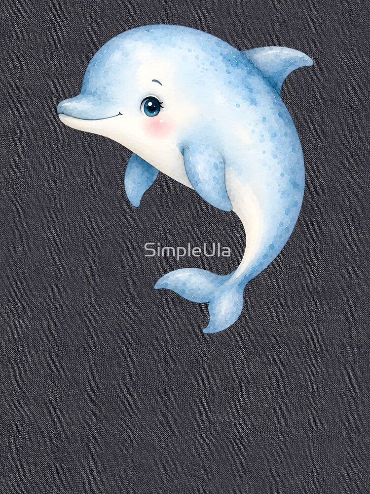 Watercolor Dolphin – Ocean Friends Collection by SimpleUla