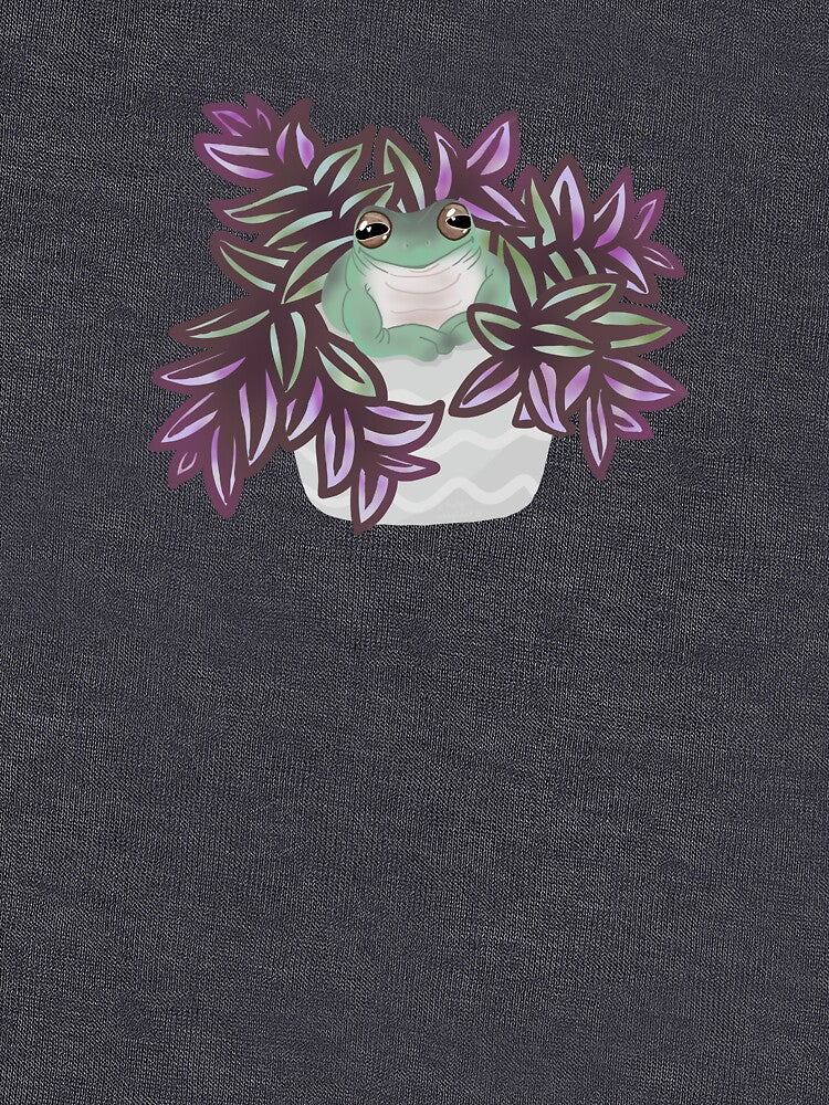 Juno the Happy Frog by girlwhoplants