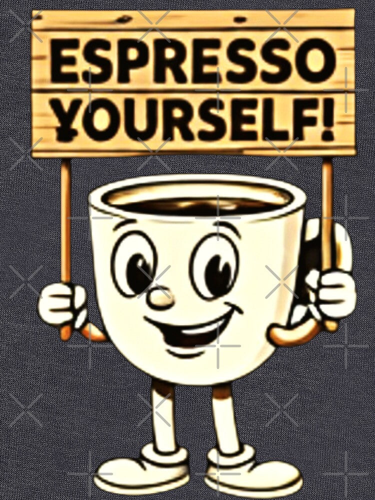 "Espresso Yourself: A Brew-tifully Bold Statement!" by Mahe Jabeen