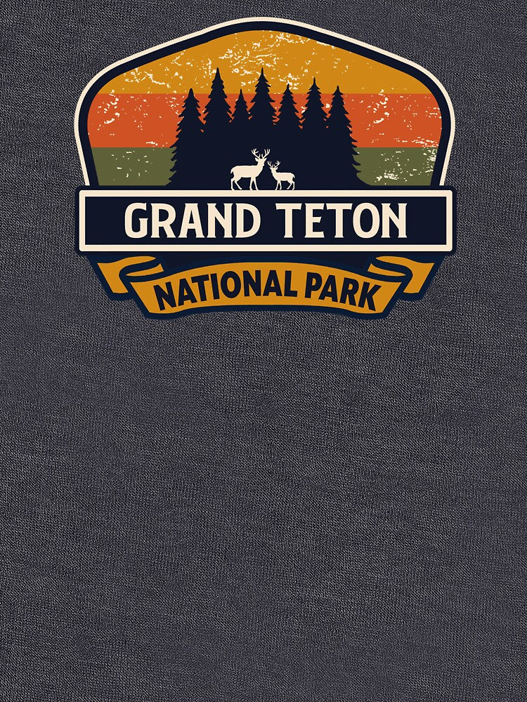 Grand Teton National Park-Vintage by Nature-spirit