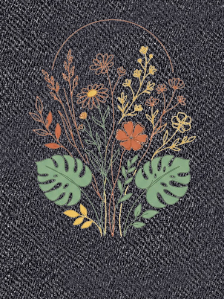 Minimalist Boho Botanical Line by yanderedev