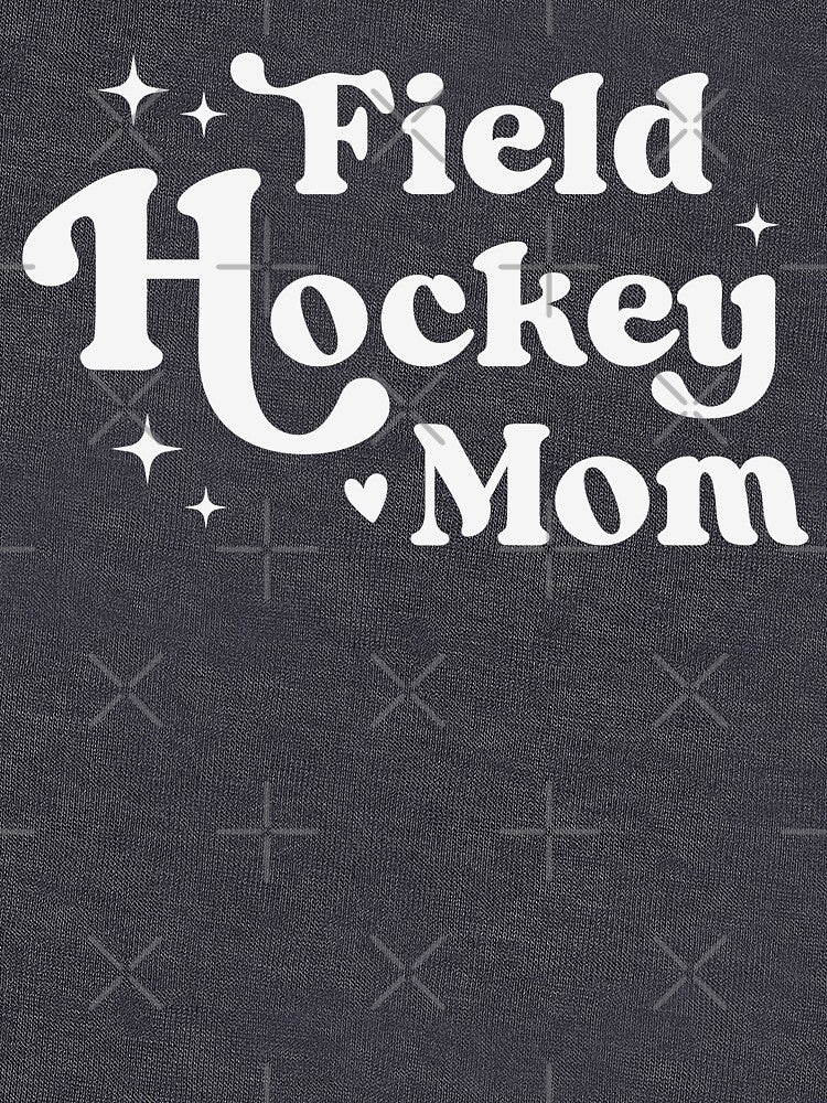 Retro Trendy Field Hockey Mama by SarahFinnDesign