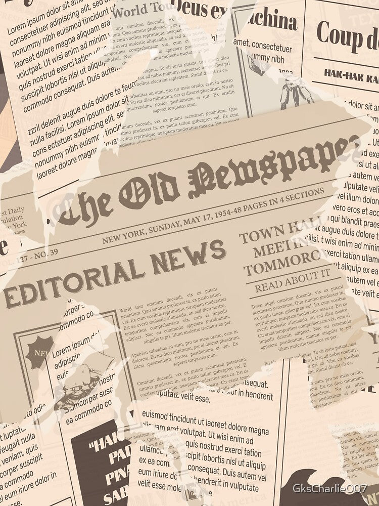 Newspaper The Old Times by GksCharlie007