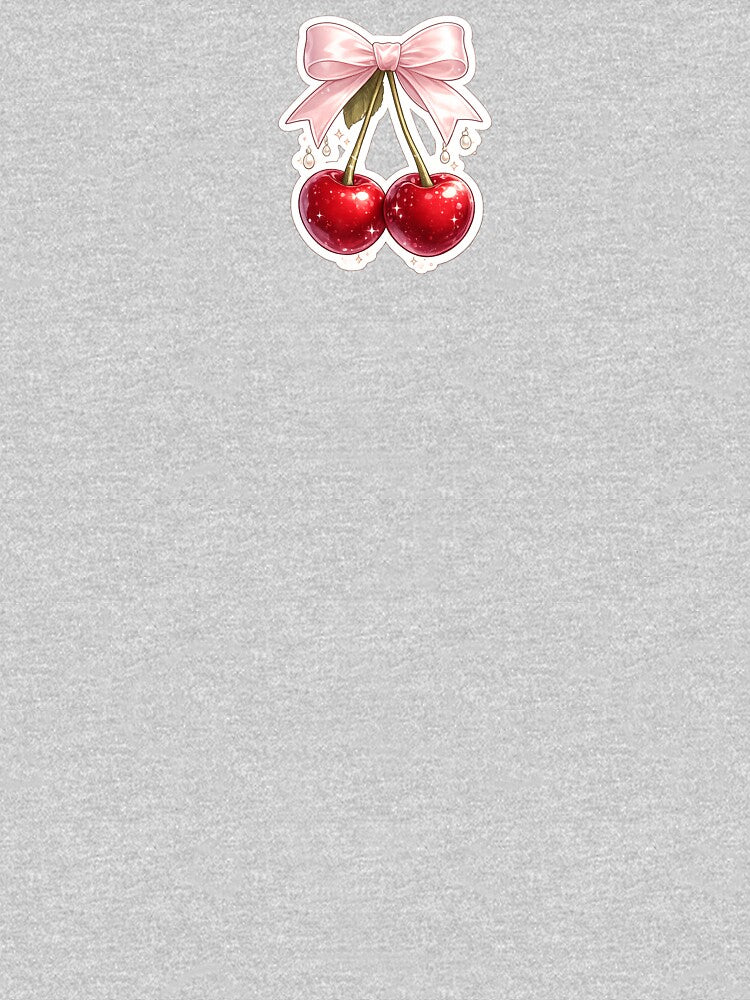 Coquette Cherry Sticker by PawsAndpetalstudio