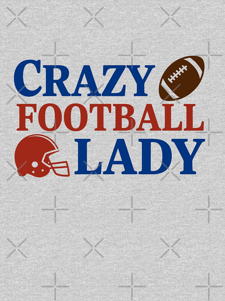 Crazy Football Lady by theartfulaspie