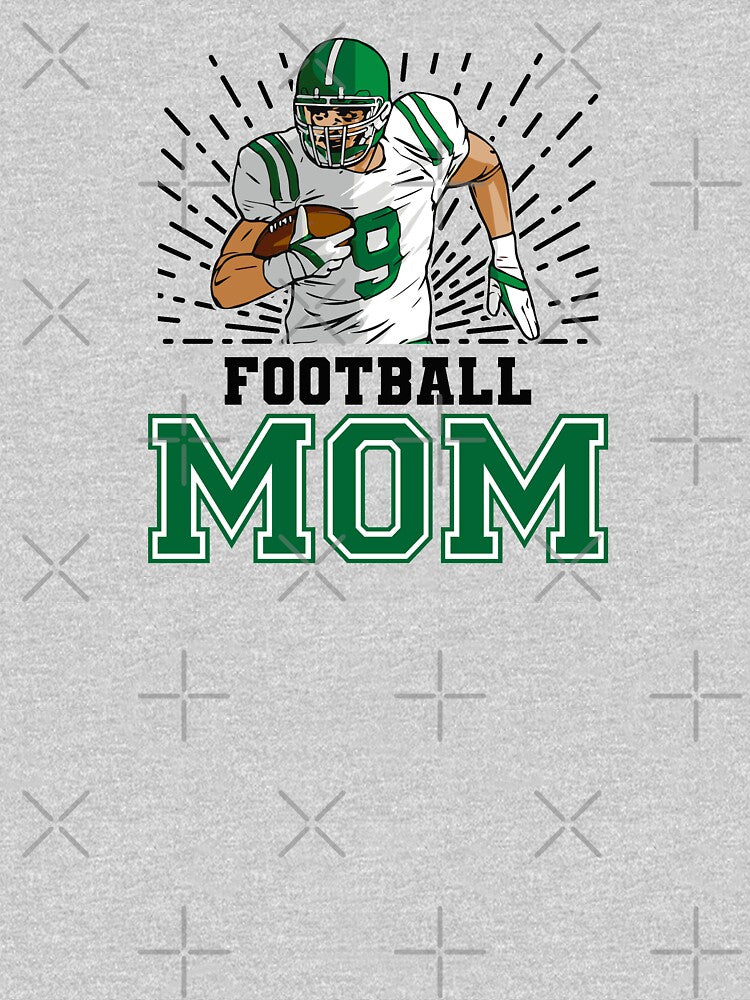 Football Mom // Retro Football Player by SLAG-Creative