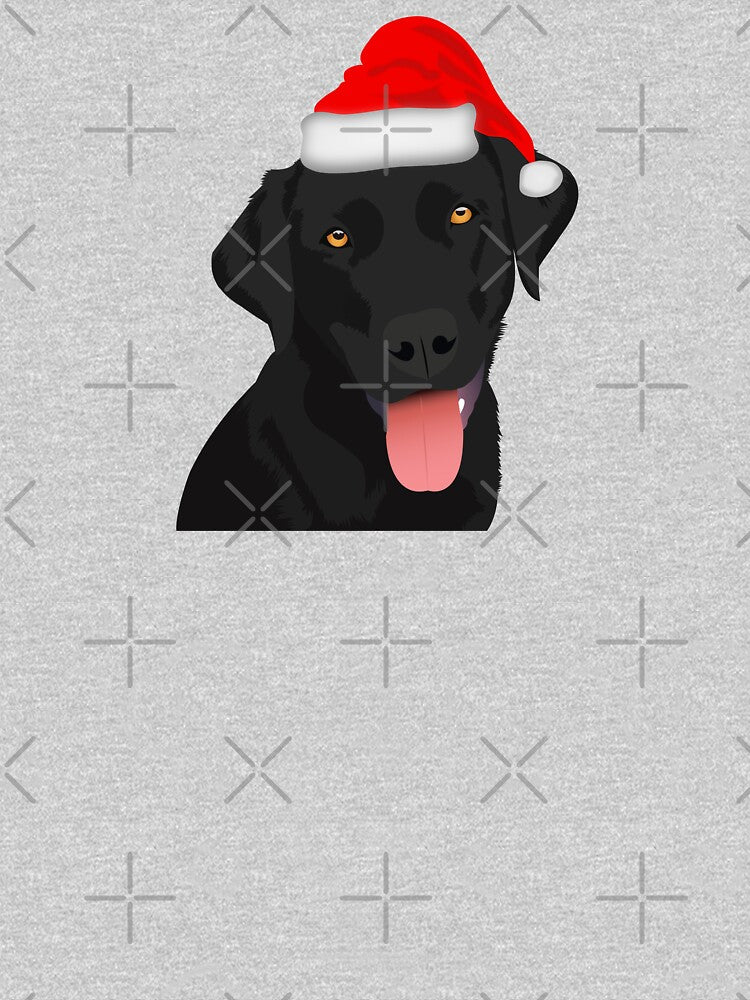 Black Lab Christmas by KCPetPortraits
