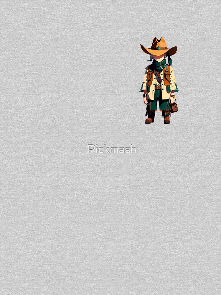 Cowgirl Illustration by Pickmash