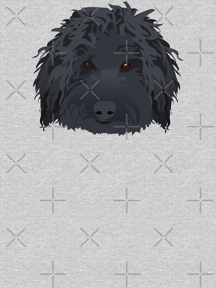 Black Labradoodle by KCPetPortraits