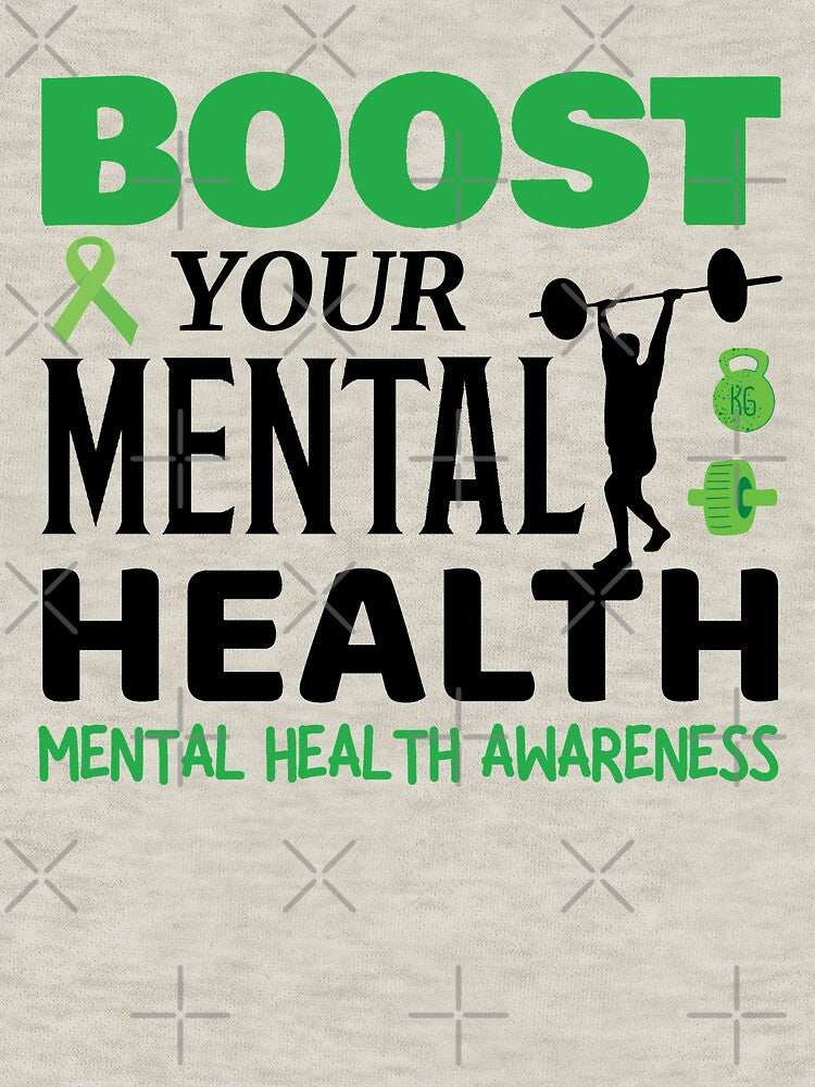 Boost Your Mental Health - Mental Health Awareness by OwlCanvas