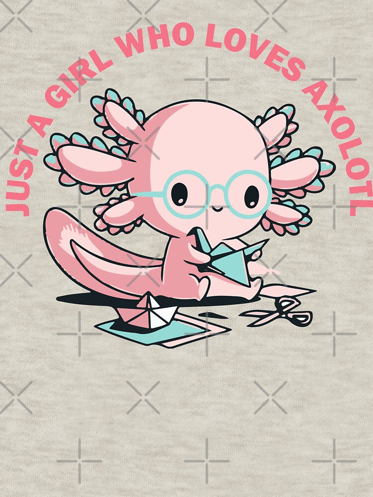 just girl who loves axolotl. by JJT0724