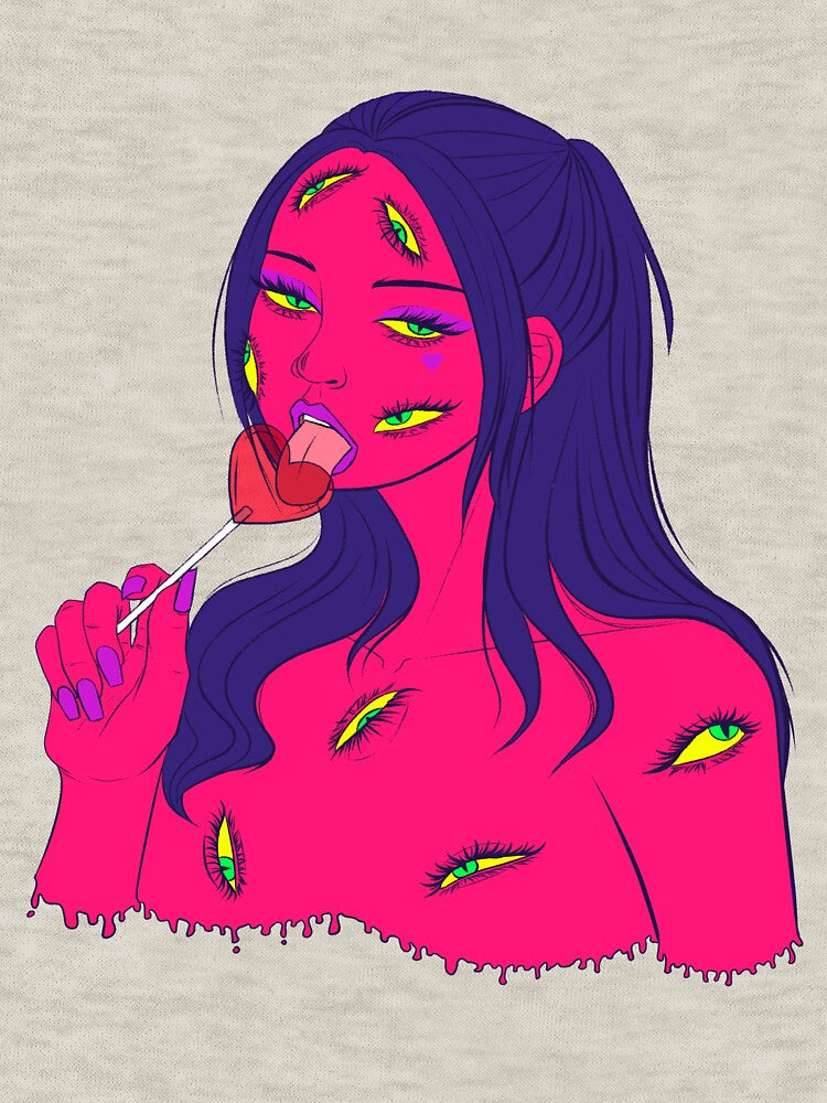 Monster Baddie (Hot Pink) by globgolob