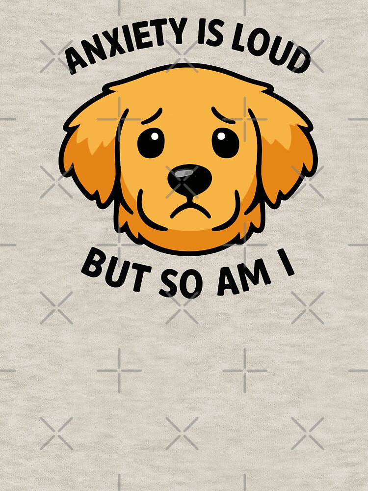 Anxiety Is Loud But So Am I by fadilow