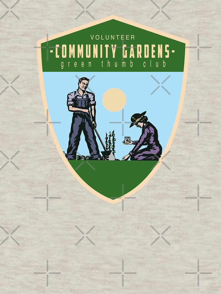 Gardening Community Garden by CattlettArt
