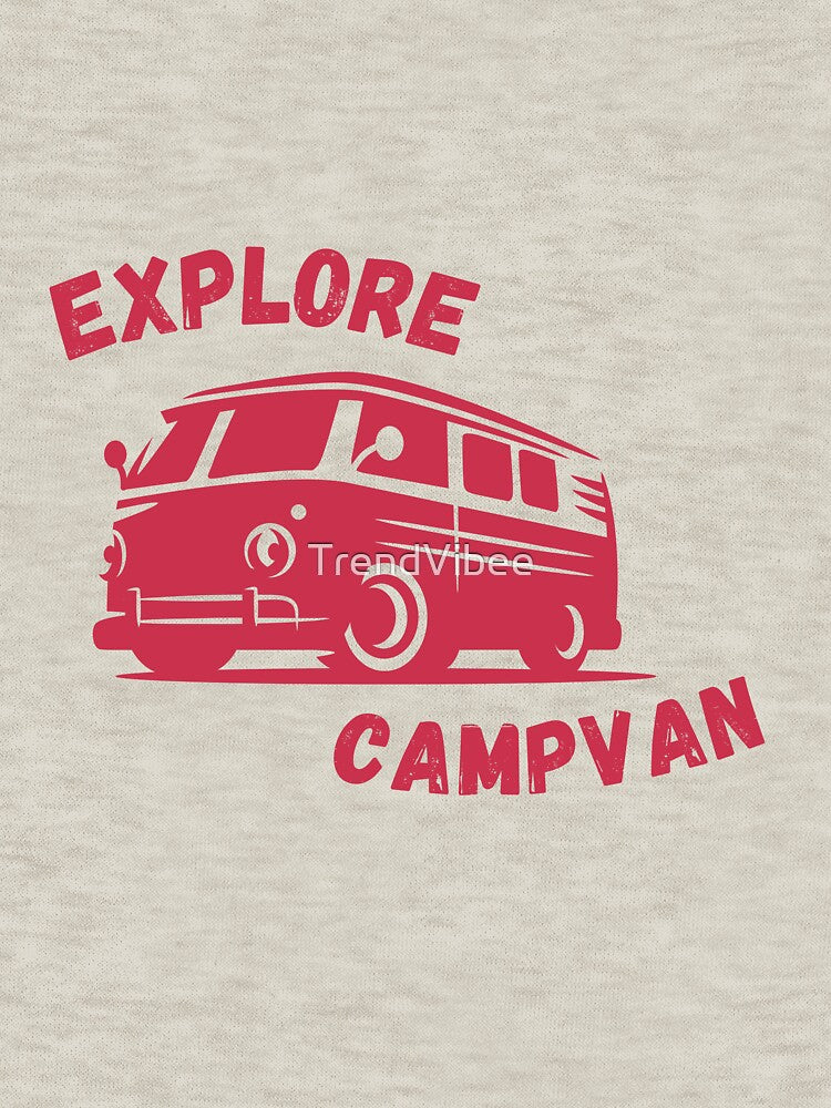 Adventure Van Life - Retro Camper Design by TrendVibee