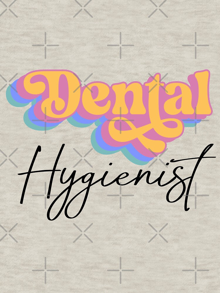 Dental Hygienist Retro Design T-Shirt by hobbybox