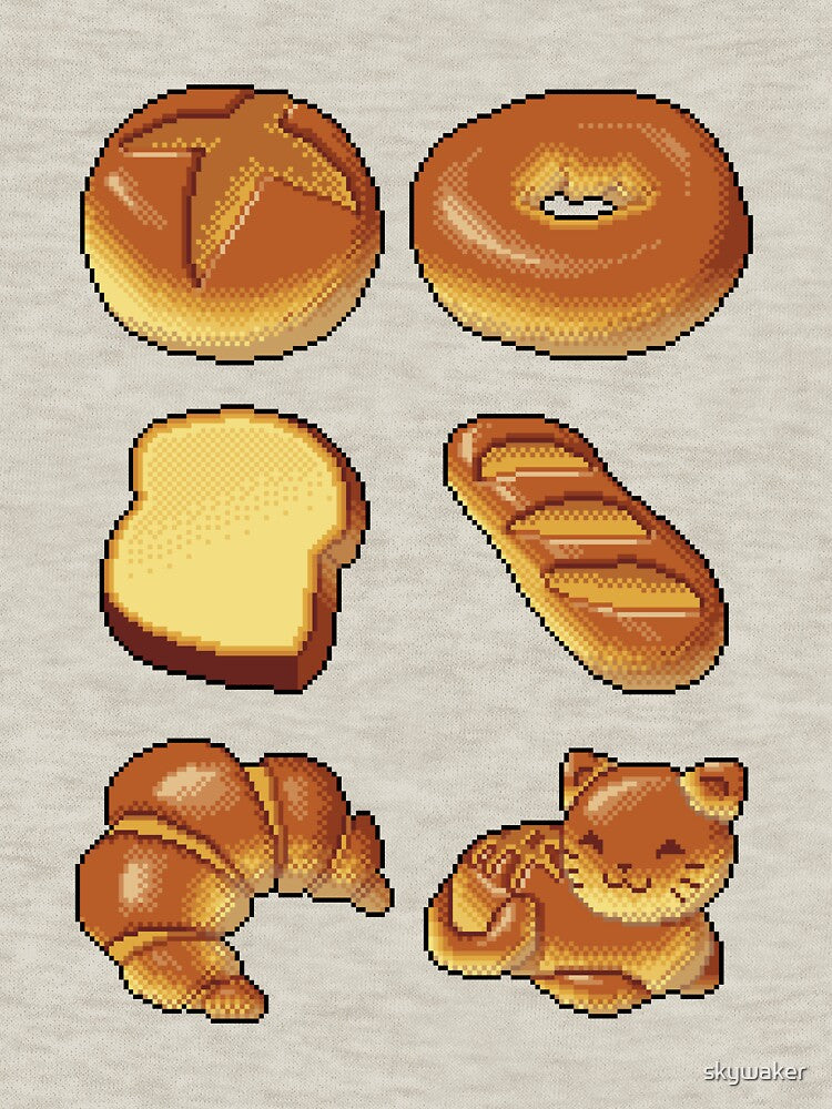 Pixel Bread by skywaker