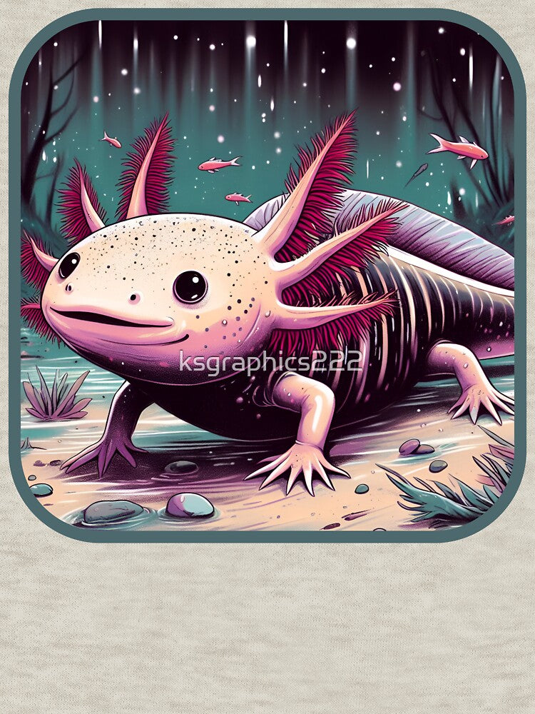 Axolotl Art #32 | Axolotl Lovers by ksgraphics222