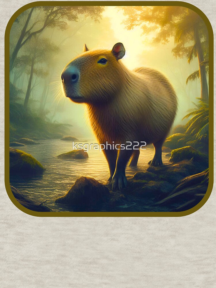 Capybara Art #21 | Capybara Lovers by ksgraphics222