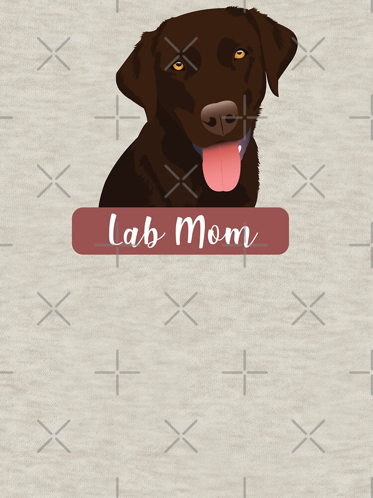 Chocolate Lab Mom by KCPetPortraits