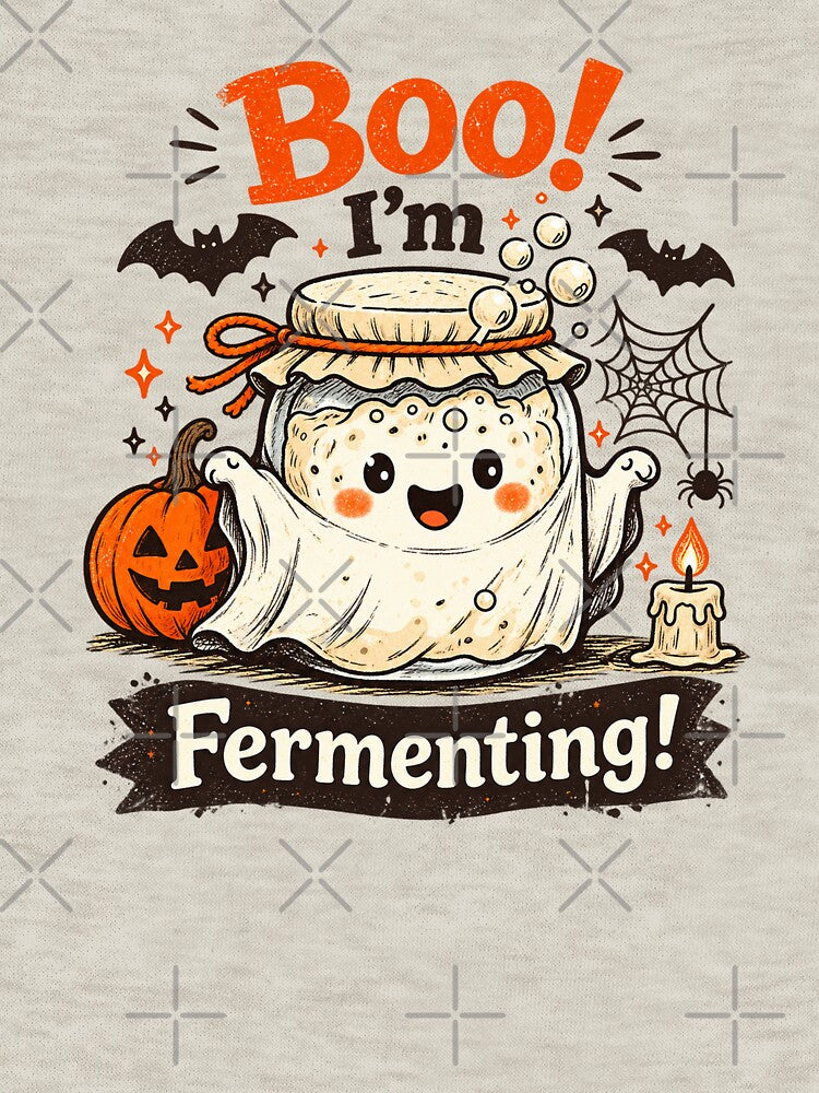 Boo I’m Fermenting | Funny Sourdough Halloween by azule1