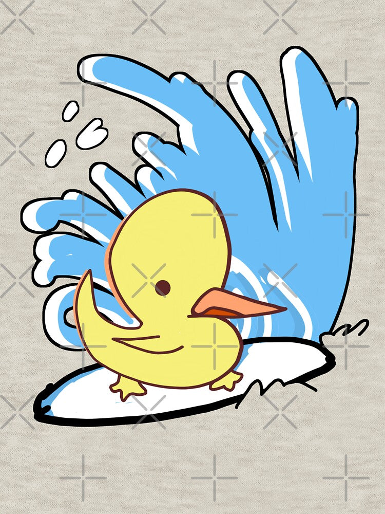 surfing duck by vibeno1