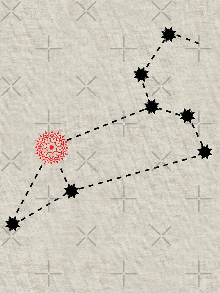 Purva Phalguni Nakshatra Hindu Vedic Sidereal Astrology Constellation by EndlessDoodles