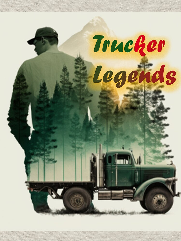 Husband Dad Trucker Legend by KLSproduct