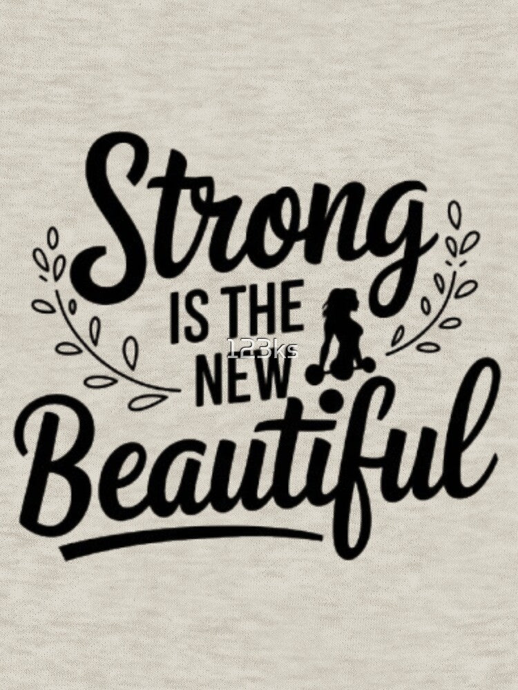 Gym Lady - Strong is the new beautiful by 123ks
